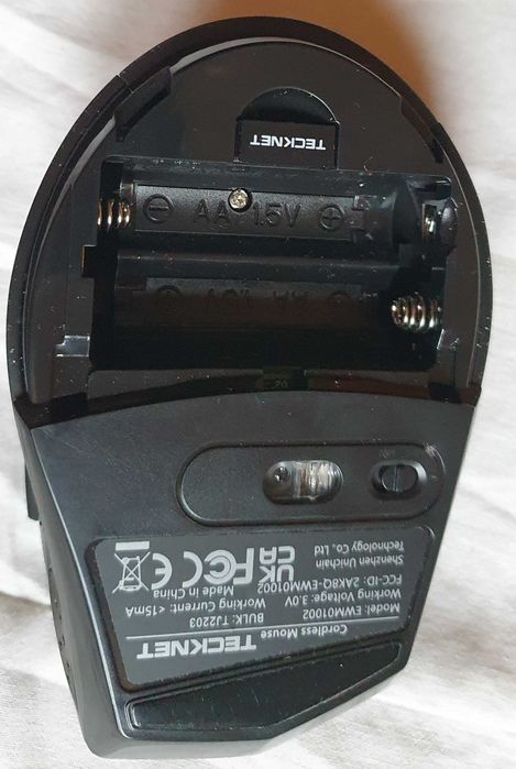 TeckNet M106 Wireless Mouse - ергономична безжична мишка за Mac и PC