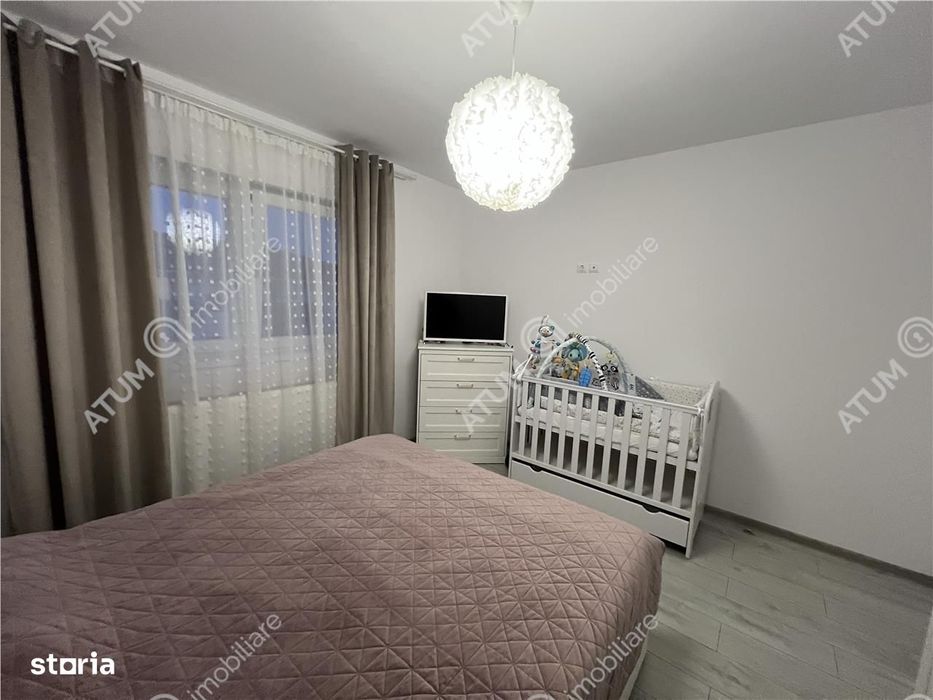 Apartament modern cu 3 camere 2 bai pod propriu de 85 mp in Selimbar