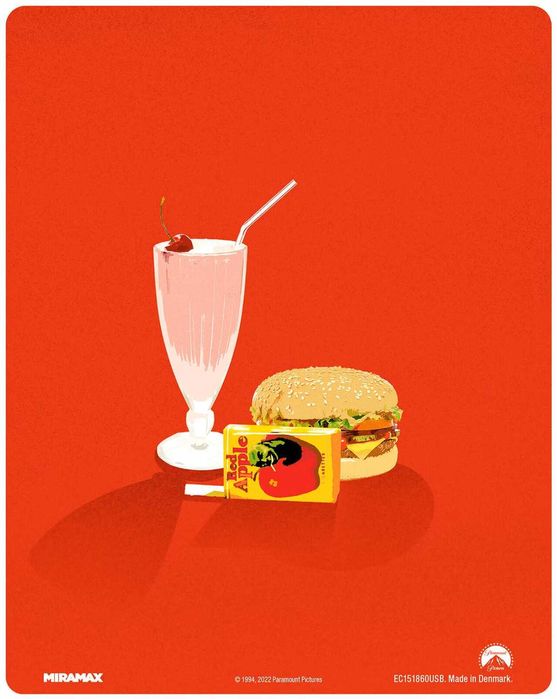 PULP FICTION – Limited Edition Steelbook 4K Ultra HD + Blu-ray Sigilat