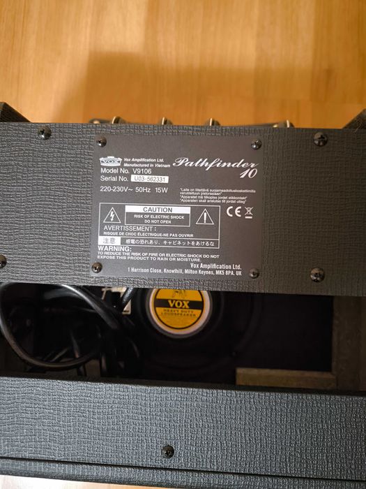 Vand amplificator chitară Vox Pathfinder 10