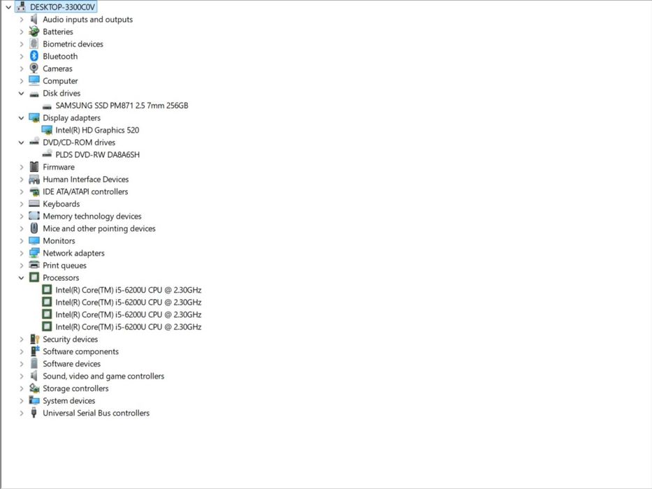 Лаптоп Lenovo ThinkPad E560 15.6" i5-6200U 2.30GHz/RAM 16GB/SSD 256GB