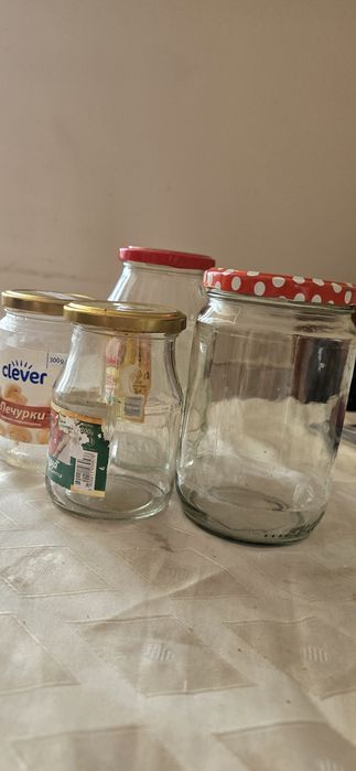 Стъклени Буркани Различни Размери