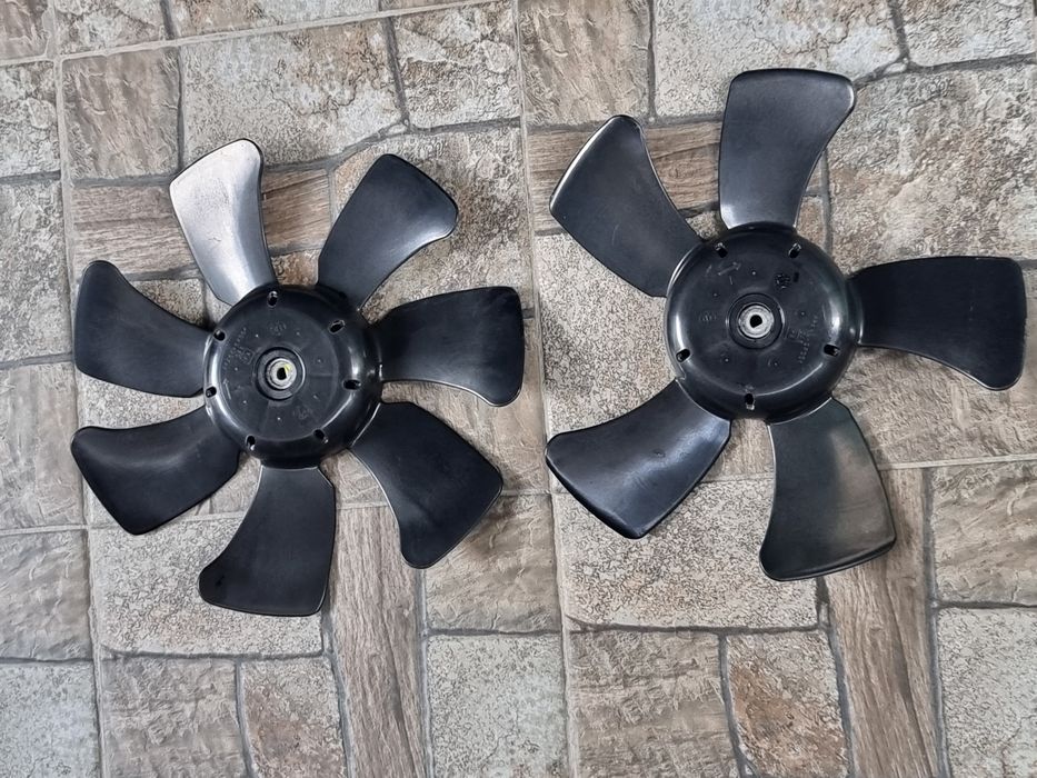 Вентилятор охлаждения двигателя на Subaru.