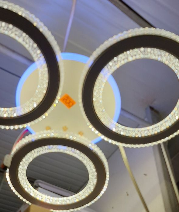 Candelabru trei brate led