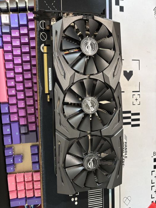 Placa Video ASUS ROG Nvidia Geforce RTX 2060 Super 8GB GDDR6 Strix OC