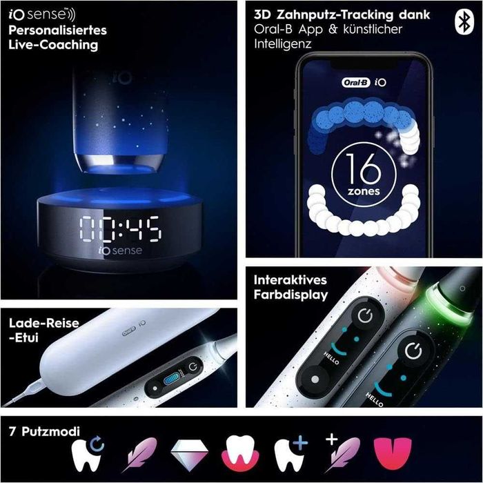 Електрическа четка Oral-B iO Series 10 - Stardust White