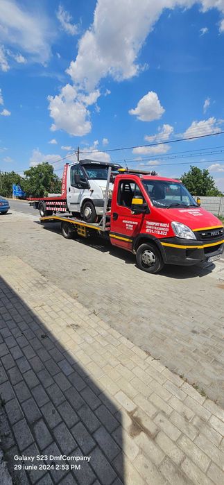 Tractari auto non stop platforma auto, autoplatforma