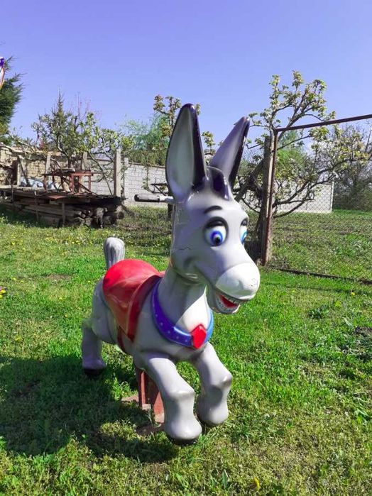 Фигура за детска въртележка (Атракцион, Атракция) - магаре