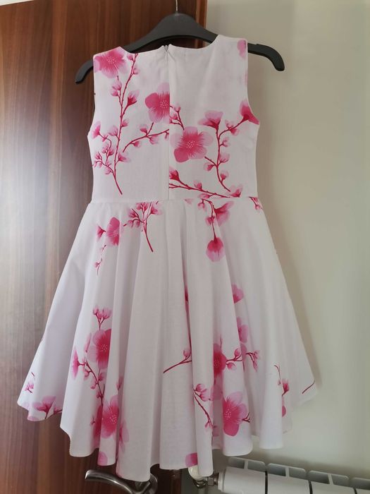 Детска рокля без ръкав, размер 134 /140