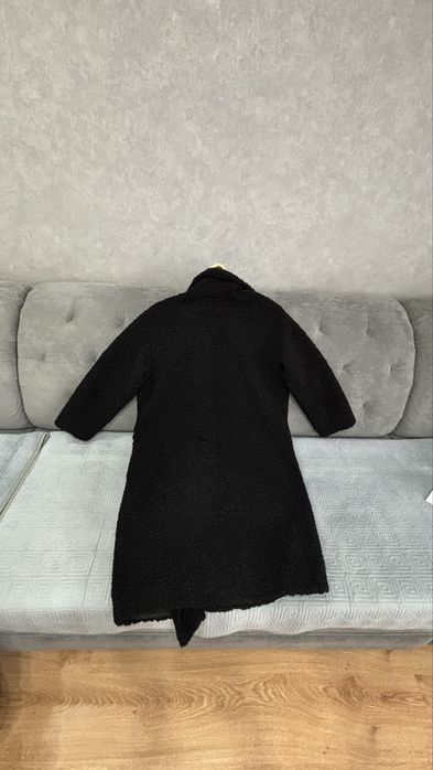 Шубка черная, дубленка