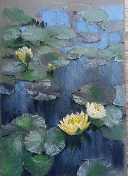 Картина пастелью.