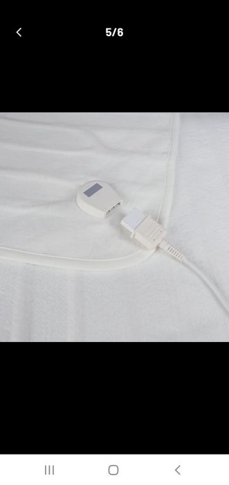 Pătură electrică DUBLĂ Ruianbao 140x160cm – NOUĂ în cutie, import Germania