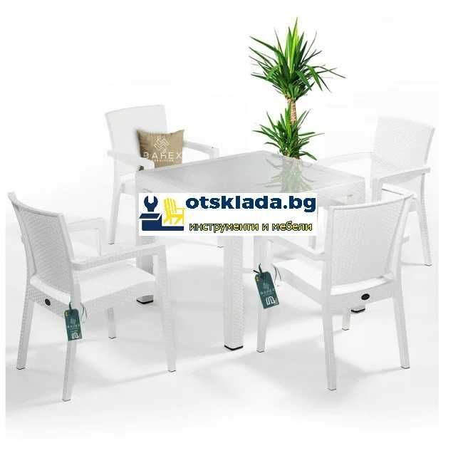 Градински Комплект ‎Comfort Time - Маса разл. размери и 4 или 6 Стола