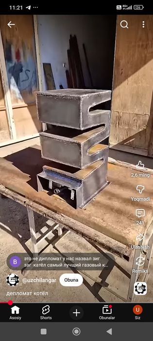 Сварка ишлари варча турдаги