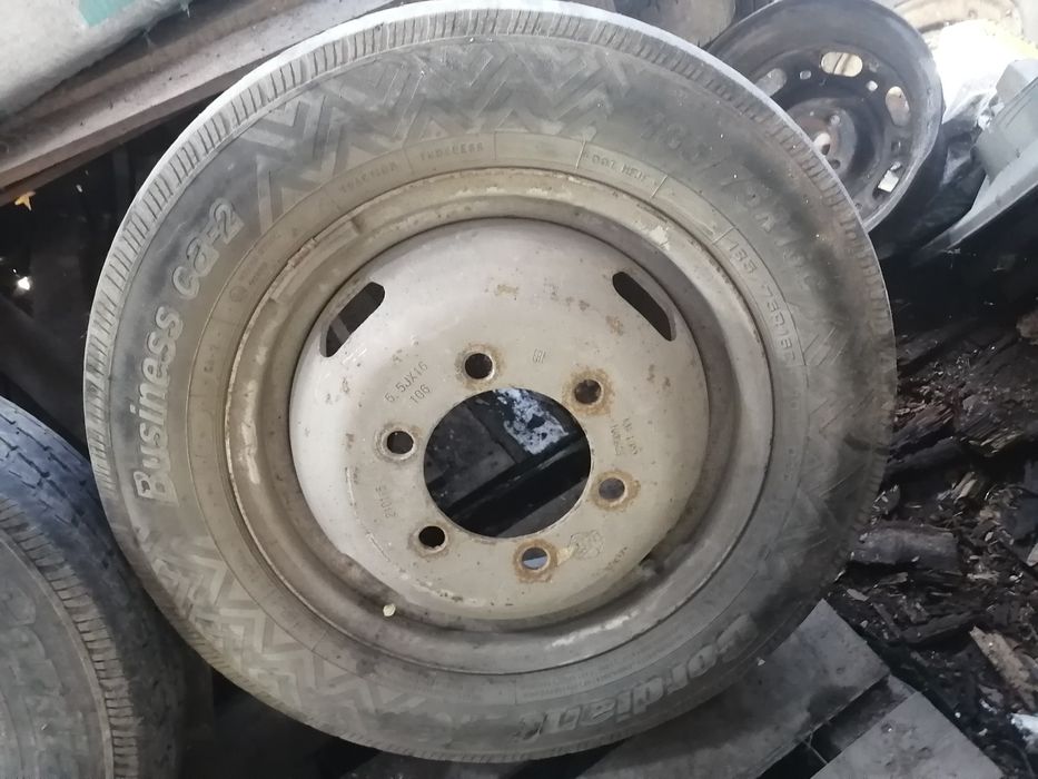 Резина с диском на А/М газель.