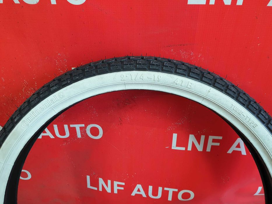 1 Anvelopa MOTO / Moped - 2 1/4 - 19 - Continental - NOUA - DOT 5021 !
