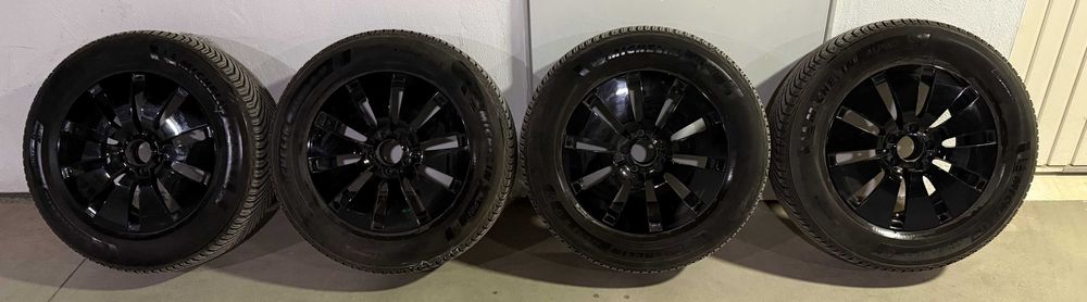 Комплект джанти 17" за Мерцедес ГЛЦ/Mercedes GLC X253 със зимни гуми Michelin Alpin 5 235/65/R17 DOT 24 7.5MM