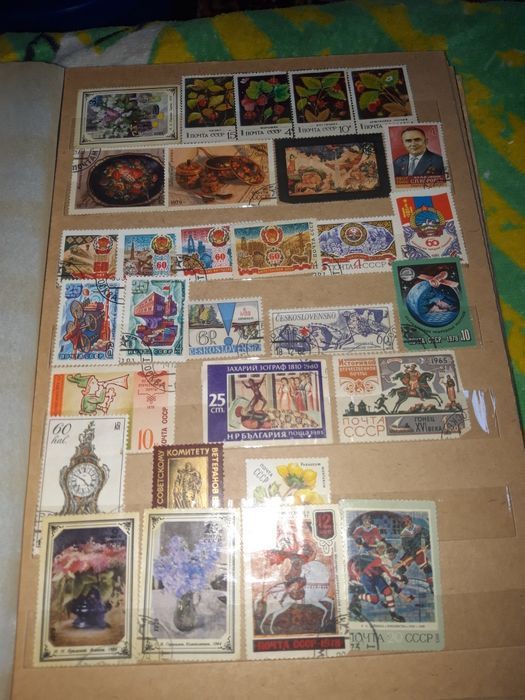 Продам коллекционные марки 270 штук
