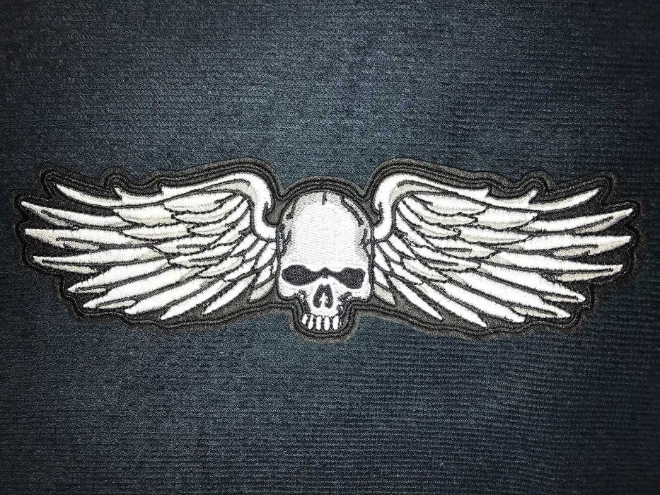 Petic/Patch/Emblema brodat geaca/vesta/etc piele/textil moto/rock/punk