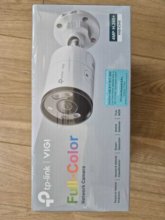 Camera supravghere inteligenta TP-Link VIGI C345 4MP fullcolor sigilat