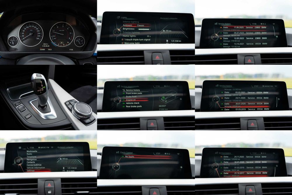 BMW Seria 3 318d B47 M Sport Alcantara Automat Trapă Navigație LED R18