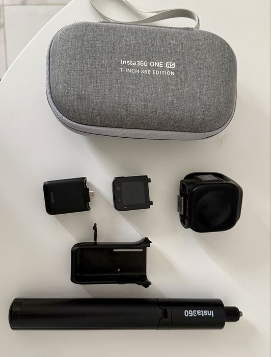 Pachet Complet Insta360 ONE RS 1-Inch (Leica) | Card 128GB | Factură & Cutie