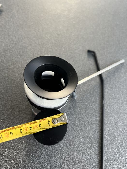 Клик-клак клапа сифон (за умивалник) Цвят черен мат (титаниево черно)