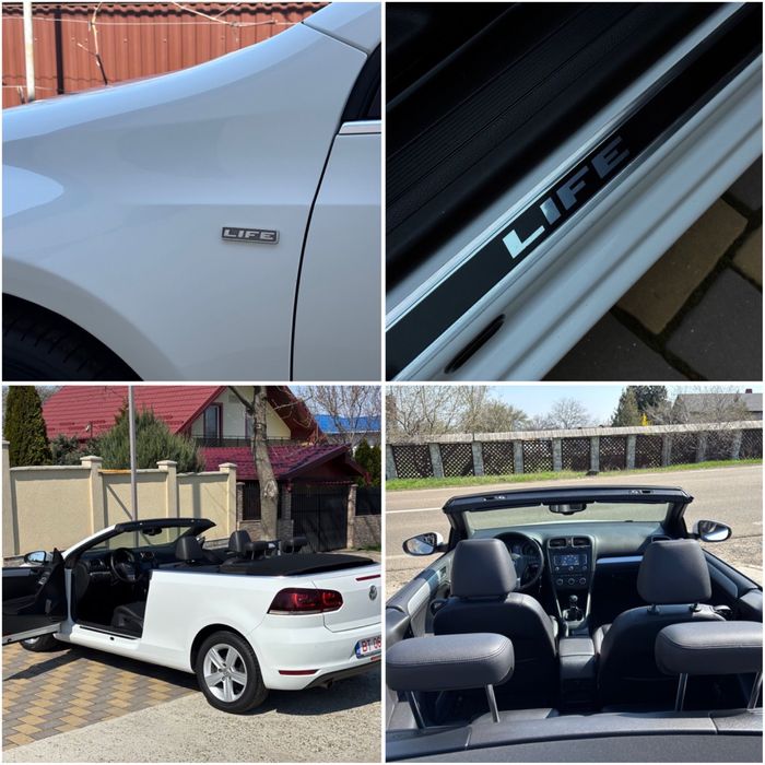VW GOLF 6 Cabrio Life Edition 2014