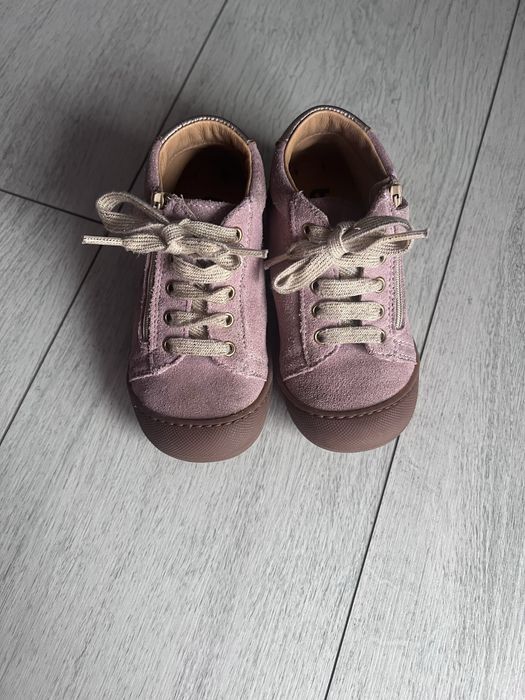 Ghete piele intoarsa primavara toamna marime 24