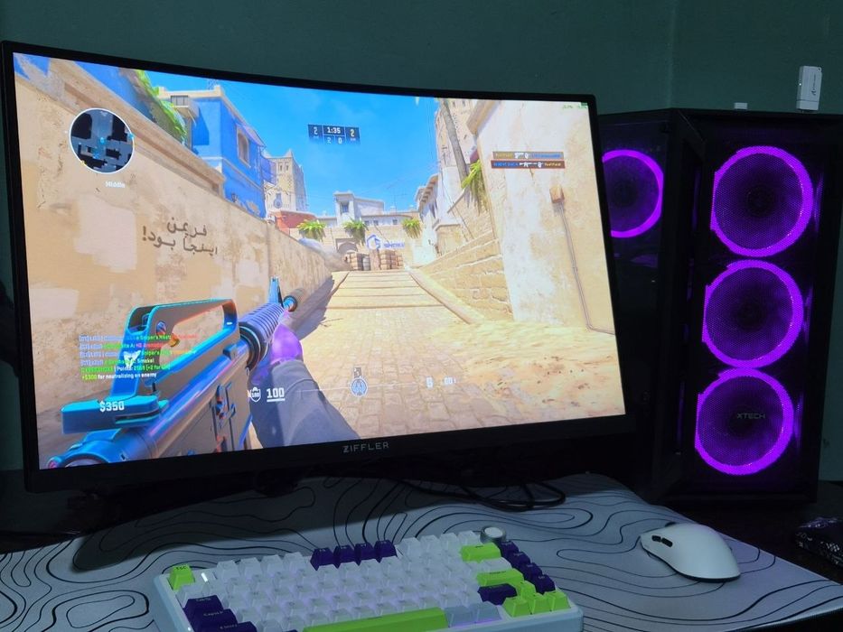 Ryzen 5 5600 Rtx 4060 va 180hz monitor sotiladi komplekt