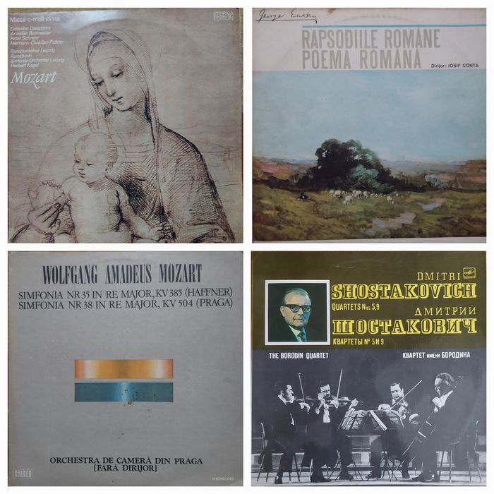 Discuri de vinil - muzica clasica (101 buc.)