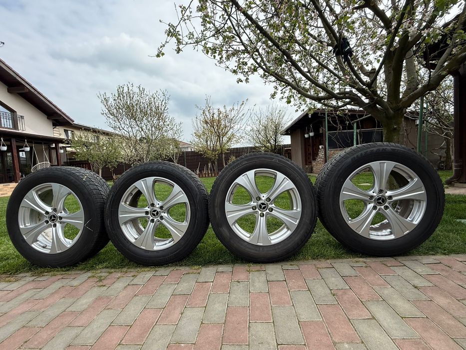Jante 19” mercedes glc + anvelope 235x60r19 4,5 mm