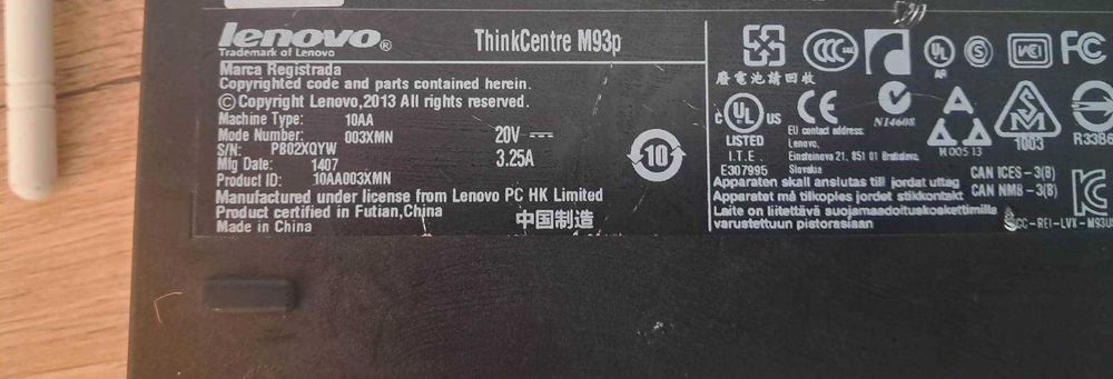 Mini PC Lenovo ThinkCentre M93P i5 gen 4