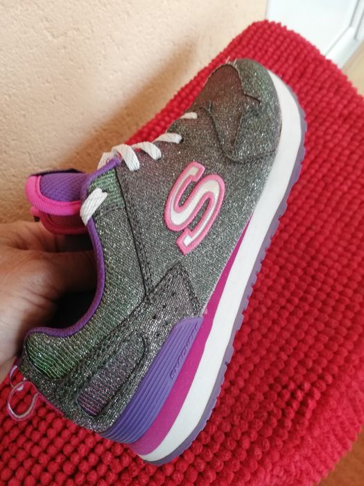 Adidași Skechers nr 35 fete cu sclipici