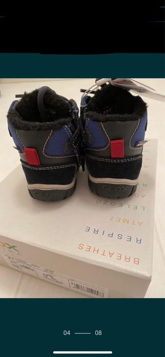 Ghetute Geox M20 Culoarea Navy / Royal Waterproof - Noi