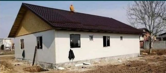 Vand containere stil casute din panou izolat