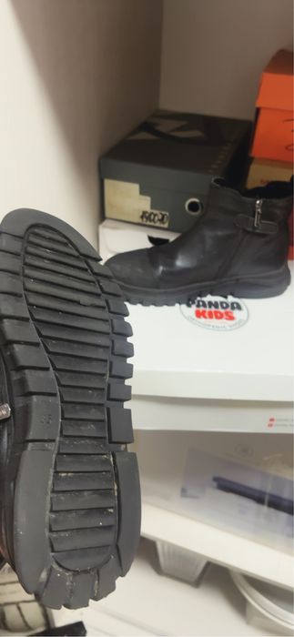 Кожанные ботинки в отличном состоянии