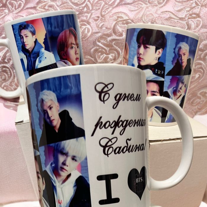 Кружки, бокалы с принтом