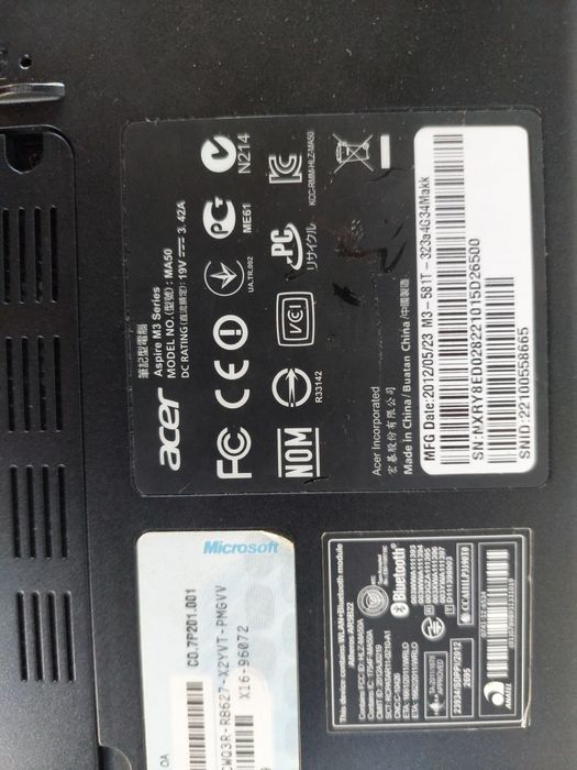 Laptop Acer Aspire i3