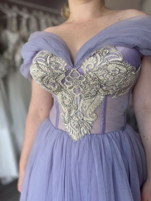 Rochie de ocazie / nasa Margo Concept cu trena detasabila