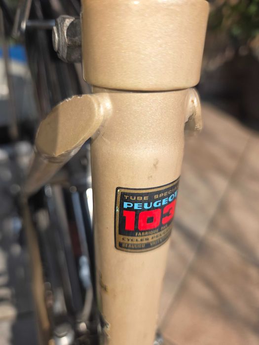 Ретро Велосипед Peugeot 103 Tube special