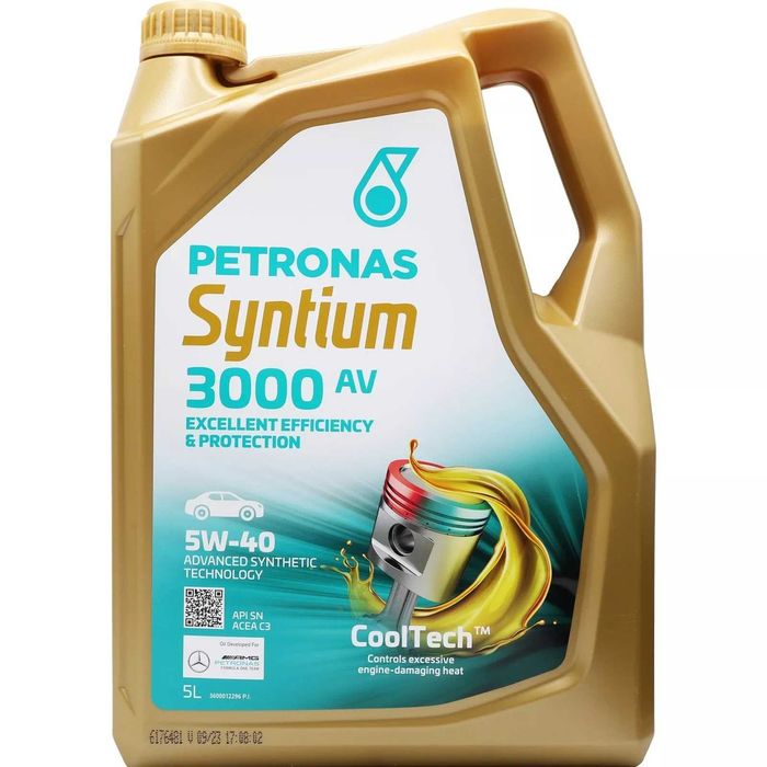 Двигателно масло PETRONAS SYNTIUM 3000AV 5W40