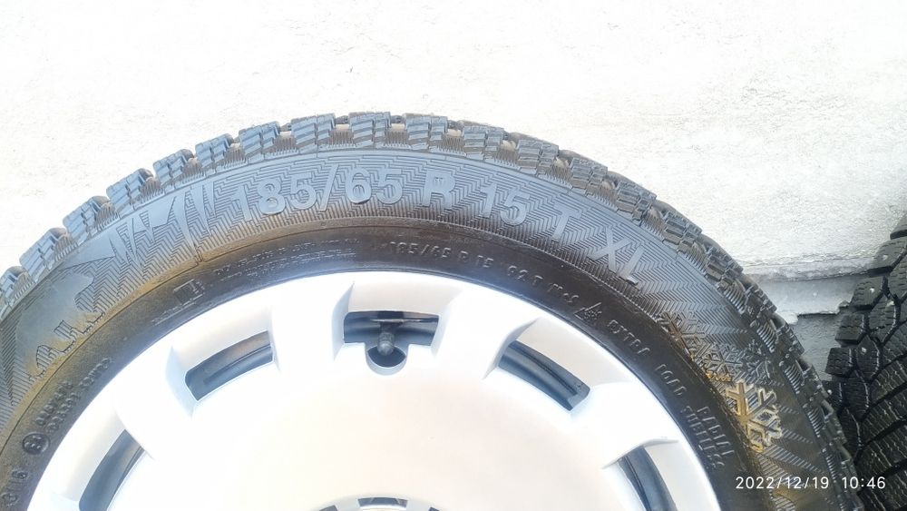 Комплект шына с дисками R 15  185/60