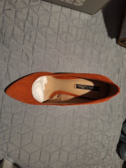Pantofi piele Zara