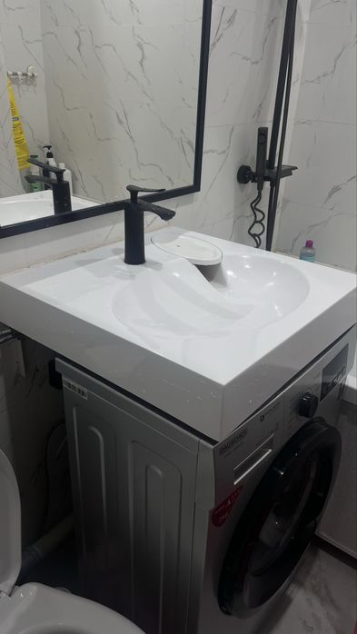 Раковина над стиральной машиной