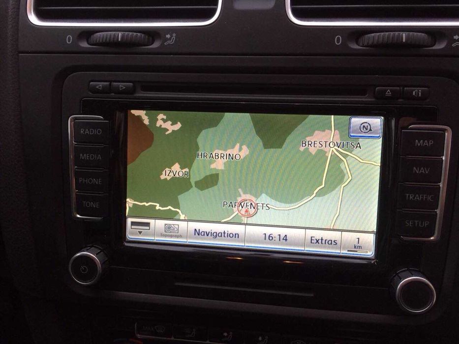 Диск Навигация Rns 510 Full Update Rns 810 Europe  and Turkey Map