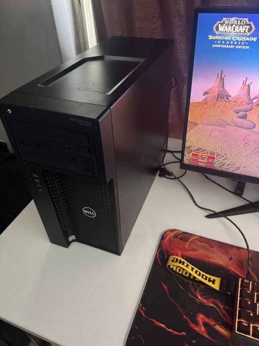 Геймърски компютър Dell / Xeon 1270v5 (i7 6700)/ GTX 1660Ti /16GB RAM