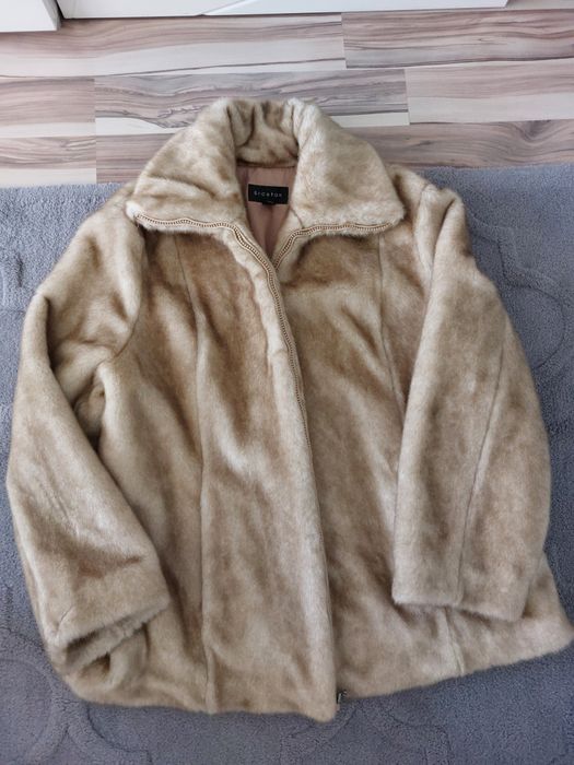 Еко палто  бежово BRAETAN XL 46 46XL 46