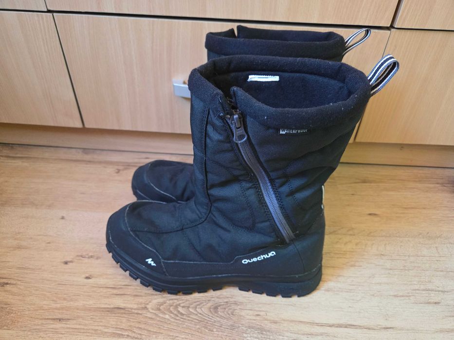 Cizme Iarnă Impermeabile Bărbaţi QUECHUA, marimea 43