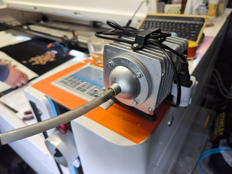 Малък компресор за сгъстен въздух!